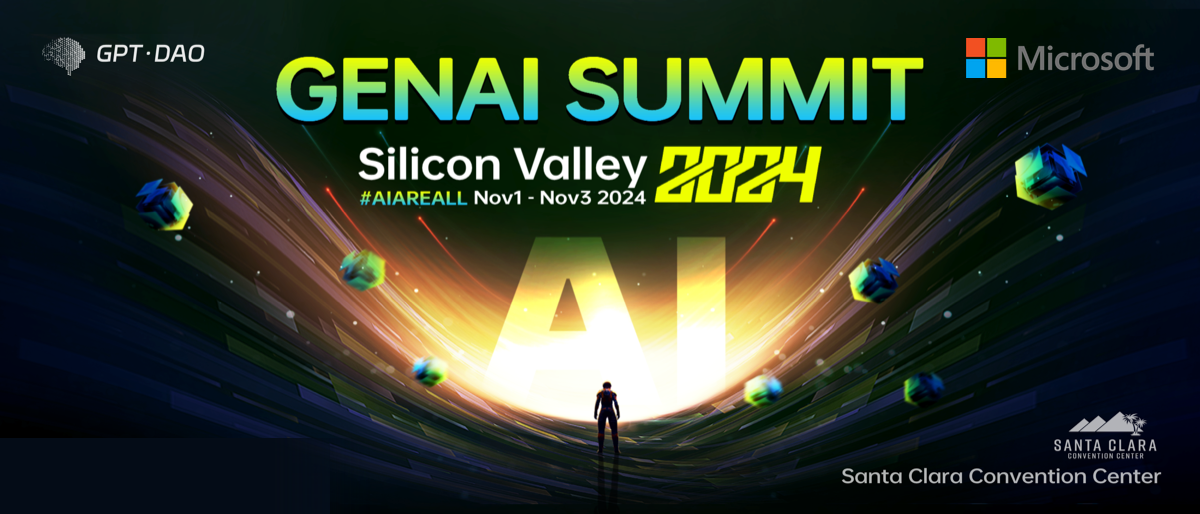 GENAI SUMMIT Silicon Valley 2024 banner